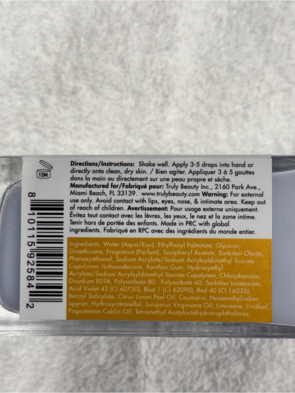 TRULY Birthday Suit Restoring Body Serum - Brand New - Picture 3 of 3